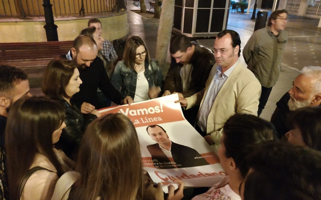 Declaracines Álvaro Marfil, noche de arranque de campaña electoral