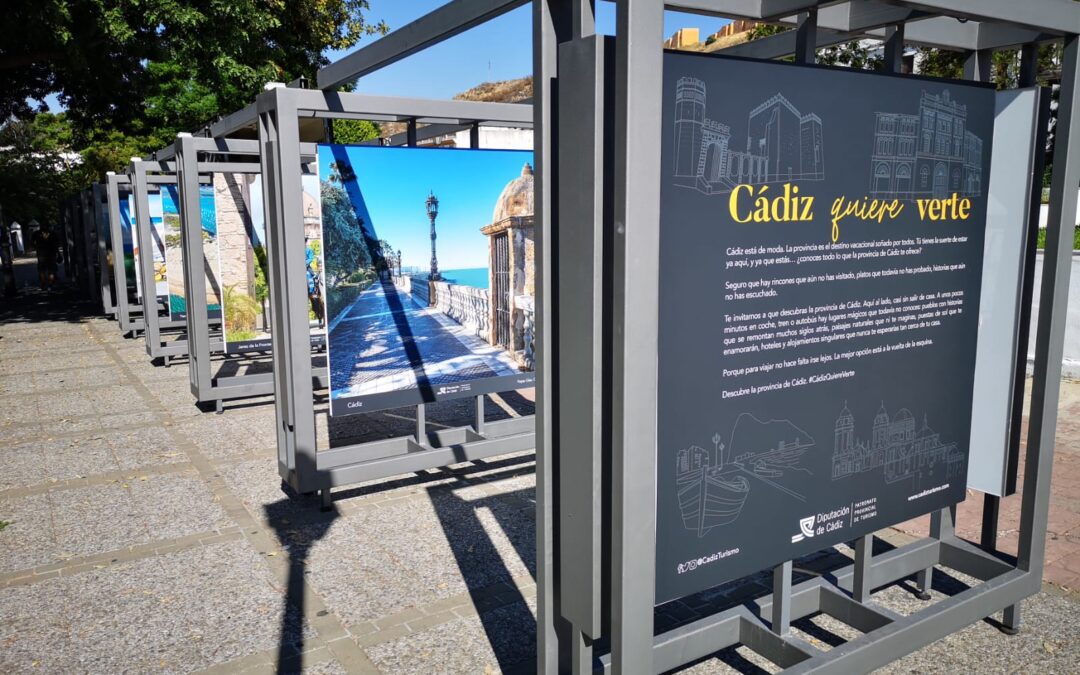 La ciudad se promociona en una nueva edición de la exposición “Cádiz Quiere Verte”