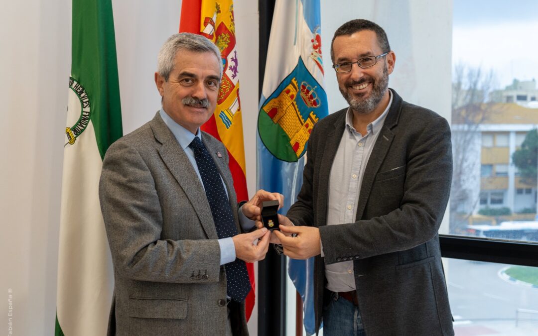 El alcalde se ha despedido esta mañana del coordinador de la AGE en el Campo de Gibraltar