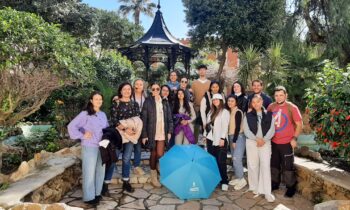 Estudiantes y profesorado de los institutos Tolosa y Mar de Poniente participarán entre los meses de febrero y marzo en los programas de visitas guiadas que desarrolla la delegación municipal de Turismo en colaboración con la Asociación Ruta de los Búnkeres.