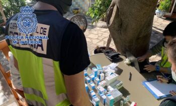 34 detenidos en La Línea de una red de tráfico de anabolizantes