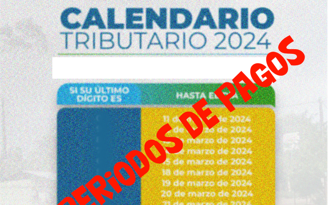 Calendario tributario Ayuntamiento de La Línea de la Concepción 2024