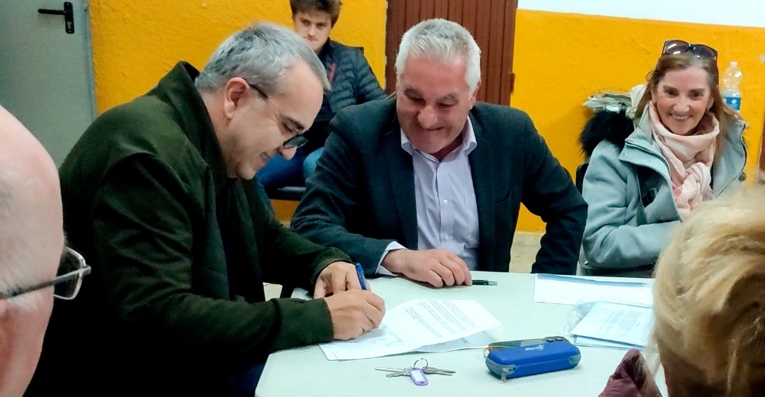 convenio de colaboración entrela Parroquia de Nuestra Señora del Carmen yla Asociación tres de noviembre de 1730 Fuerte de Santa Bárbara.