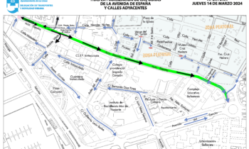 Mañana la reapertura de la avenida de España