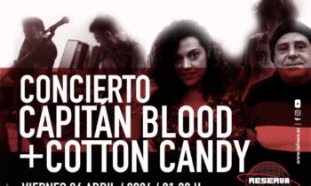 El ciclo de conciertos Reserva Carbonera lleva este viernes a Capitán Blood y The Cotton Candy Band al Teatro Paseo de la Velada