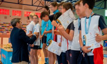 El concejal de Educación participa en la entrega de medallas de las II Jornadas Deportivas Dos Bosco