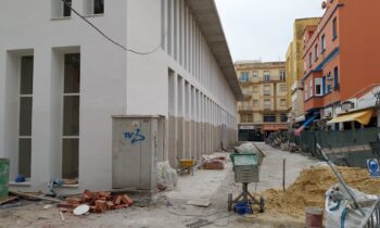 Cortes al tráfico la semana próxima en las inmediaciones del Mercado por la ejecución de obras de conexión de redes