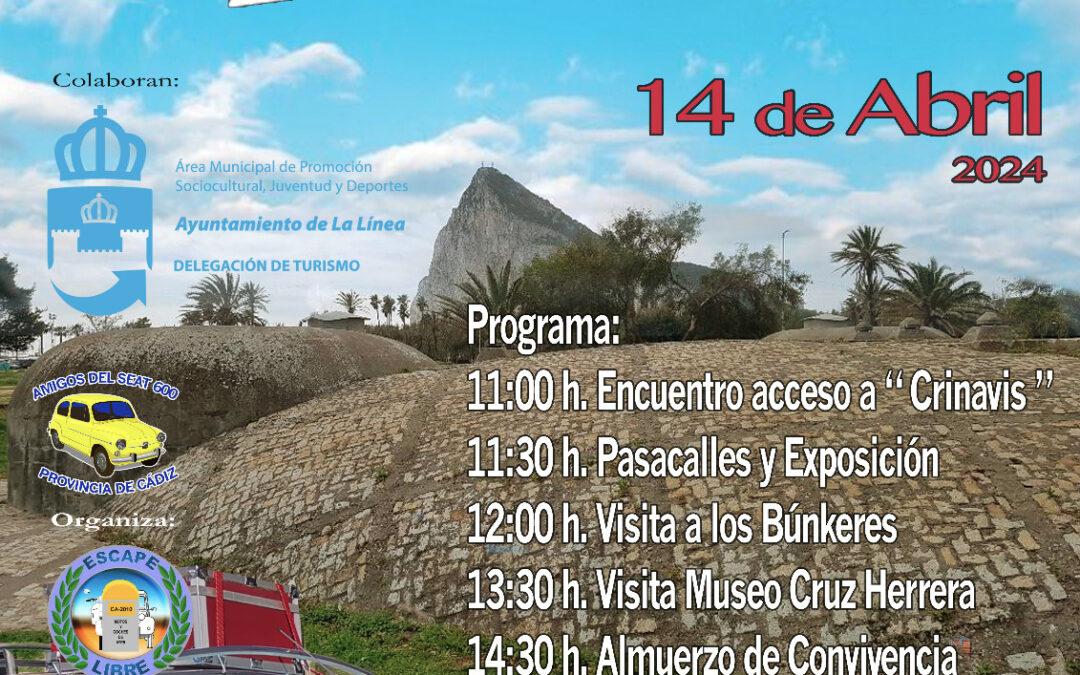 Una caravana del clásico modelo de Seat 600 realizará una ruta turística por la ciudad el 14 de abril