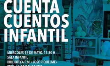 Abierto el plazo de inscripciones en la biblioteca para el Cuentacuentos Infantil previsto para el próximo miércoles