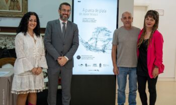 Presentada la exposición “A Punta de Plata”, obra del artista linense Javier Velasco