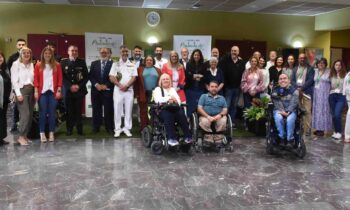 Representantes municipales asisten en Algeciras a la inauguración de la Semana del Grupo Social ONCE