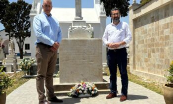 El alcalde recibe al presidente del Comité de Italianos en Madrid para avanzar en proyectos relacionados con la tragedia del Utopia