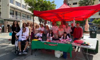 Zuleica Molina acompaña a Esclerosis Múltiple en los actos celebrados en Algeciras con motivo de su Día Mundial