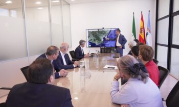 Juan Franco agradece el trato diferencial del ministro Albares hacia La Línea tras su visita de hoy a la ciudad