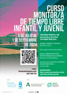 Juventud oferta nuevas oportunidades formativas para jóvenes con un Curso de Monitor/a de Tiempo Libre Infantil y Juvenil