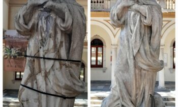 Finaliza la restauración de la Inmaculada Concepción de los jardines Saccone
