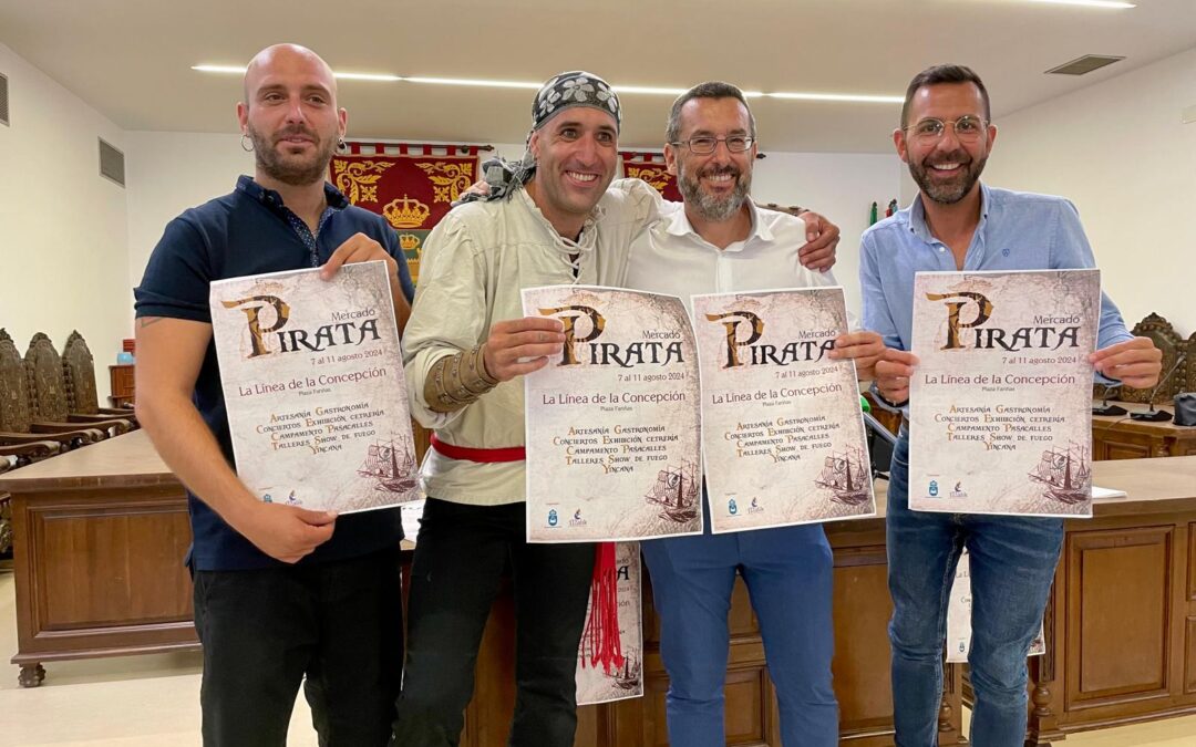 Un ‘Mercado Pirata’ ocupará la plaza Fariñas del 7 al 11 de agosto
