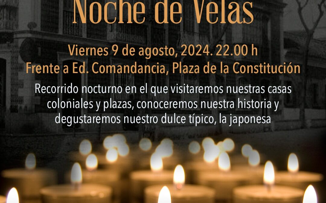Turismo realiza este viernes una ruta nocturna por el centro de la ciudad en la Noche de las Velas