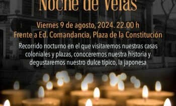 Turismo realiza este viernes una ruta nocturna por el centro de la ciudad en la Noche de las Velas