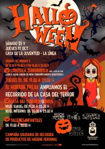 Juventud organiza actividades el 26 y 31 de octubre con motivo de Halloween 