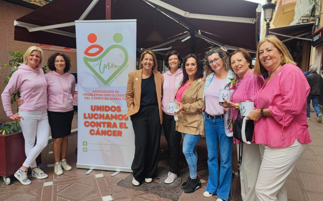 La delegación de Salud colabora con Apron en la mesa informativa que instalará mañana en la calle Real con motivo del Día Mundial de Lucha contra el Cáncer de Mama