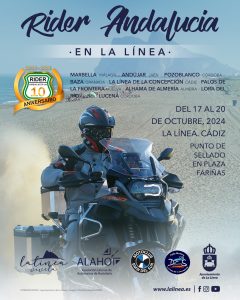 La ruta motera Rider Andalucía llega esta tarde a La Línea de la Concepción